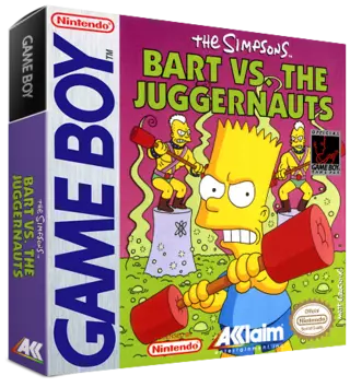 ROM Simpsons, The - Bart vs the Juggernauts